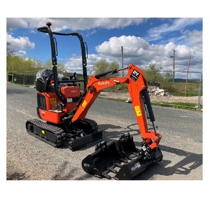 รถขุดขนาดเล็ก Kubota U10-5 สภาพเยี่ยมพร้อมขาย ไม่มีส่วนยื่นหลัง ควบคุมด้วยจอยสติ๊กไฮดรอลิกด้านข้าง และมีใบมีด - Product Image 6