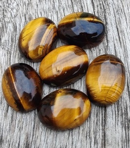 10X14มม. พลอยตาเสือแบบหลวมผิวเรียบสำหรับทำ925เครื่องประดับต่างหูสเตอร์ลิง - Product Image 6