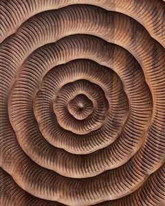 Handmade Xoắn Ốc Hoa Bằng Gỗ Tường Nghệ Thuật Khắc Gỗ Bảng Điều Chỉnh Với Thông Tư Hoa Mô Hình Mộc Mạc Tường Bằng Gỗ Trang Trí Nội Thất Tường Treo - Product Image 1