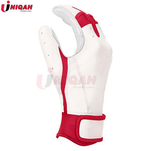 OEM Cabretta cuero béisbol Softball guantes de bateo cómodo puño corto con muñeca duradera transpirable y duradero - Product Image 3