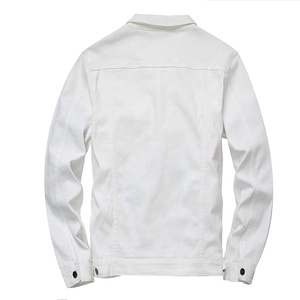 Nouveauté Vestes en jean pour hommes sur mesure OEM Meilleures ventes Dernier design tendance High Street Haute qualité respirante pour hommes - Product Image 6