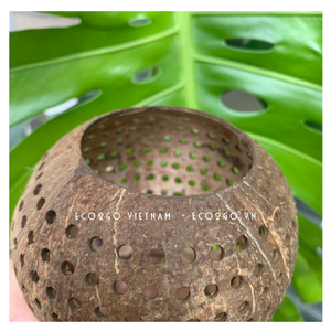 Top Trending 2025 <b>Coconut</b> Shell Tea Light Holder/ <b>Coconut</b> Shell <b>Candle</b> Holder/ <b>Coconut</b> Shell Bowl for <b>Candle</b> With Engrave Logo - Product Image 6