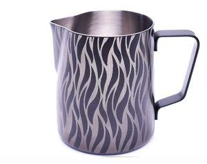 Jarra de Acero Inoxidable con Acabado Negro para Leche y Café, Diseño de Última Generación 2026, Accesorios de Cocina de Alta Calidad - Product Image 4