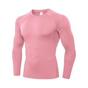 Camiseta de Compresión de Secado Rápido, Transpirable, Ligera y Cómoda, Material Elástico, Manga Larga, Protección contra Erupciones - Product Image 3