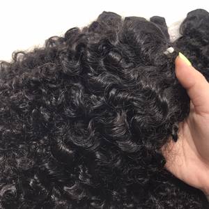 2023 vente chaude en gros cheveux bouclés birmans paquets de cheveux vietnamiens vierges, cheveux bruts vietnamiens - Product Image 3