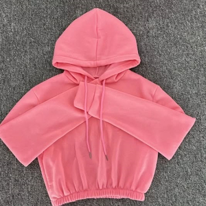 Pantalones de chándal de nuevo diseño de fabricantes, sudaderas con capucha en blanco, chándal informal de gran tamaño para mujer, Conjunto de sudadera con capucha de dos piezas y pantalones de chándal - Product Image 5