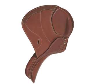 Selle de cheval tout usage confortable en cuir durable circonférence réglable coussin souple siège inclus bride Instrument vétérinaire - Product Image 6