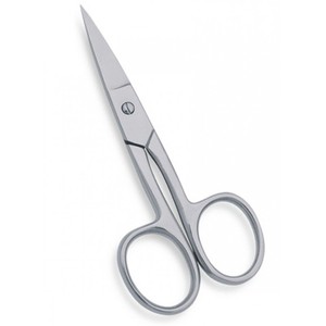 Silver Colored <strong>Fancy</strong> Needle Pointed Embroidery <strong>Scissors</strong> with Ergonomic <strong>Designs</strong> and Comfortable Hand Feeling 3.5&quot; - Product Image 4