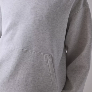 Sweats à capuche oversize en crochet pour hommes, automne 2025, personnalisés, respirants, 100% coton, impression personnalisée de votre logo de marque, polaire - Product Image 4