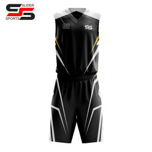 Profesional fabricado al por mayor ropa deportiva Material duradero poliéster hecho personalizado al aire libre uniformes de baloncesto - Product Image 3
