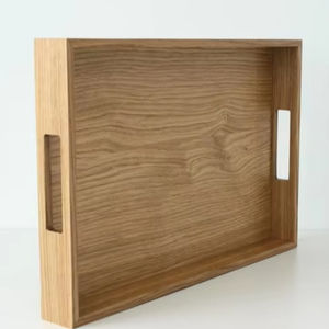 Bandeja de Madera Pulida Ecológica Safe Meena para Servir en la Cocina, Comedor y Hoteles, Hecha a Mano en India - Product Image 1