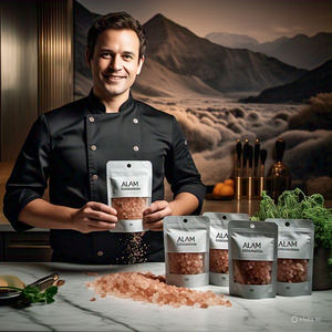 Sel rose clair de l'Himalaya certifié HACCP, grains grossiers fins, emballage personnalisé pour table de cuisson, vitamines complexes, minéraux - Product Image 4