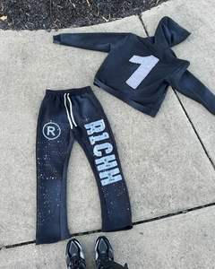 Traje de sudor para hombre más vendido de calidad superior Color sólido Hombres cómodos Trajes de sudor para la venta - Product Image 5