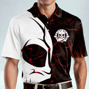 เสื้อโปโลโบว์ลิ่ง คุณภาพพรีเมียม ผ้าถักลายสปอร์ต พิมพ์ลายแบบซับลิเมชั่น สำหรับผู้ชาย แห้งเร็ว กันน้ำ โพลีเอสเตอร์ 100% แบบสั่งทำ - Product Image 4