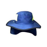 Topi Bucket Nelayan/Pemancing Bordir Kustom dari Produsen Vietnam, Bahan Katun/Poliester/Spandex, Tahan Air, untuk Memancing/Ski