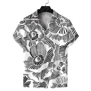 Hawaiian <b>Shirt</b> For <b>Men</b> Vacation Tropical Beach <b>Shirts</b> Short Sleeve Button Down Summer Clothes <b>With</b> Pockets - Product Image 3