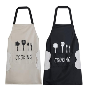 Delantales de cocina promocionales al por mayor-Delantal de cocina para restaurante con logotipo, chaleco personalizado, delantales para hombres, niños, suministro OEM - Product Image 6