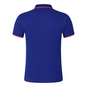 Polos OEM de algodón de talla grande para hombre, Polo de golf de manga corta con logotipo personalizado, uniforme de marca de empresa o promociones - Product Image 5