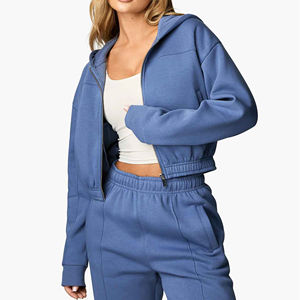 Mode coton polaire grande taille femmes sweats à capuche vierge sweats à capuche pour l'impression tout nouveau Logo personnalisé sweats à capuche - Product Image 1