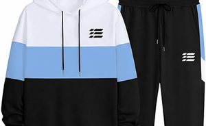 ชุดวอร์มปรับแต่งได้ตามต้องการ | สีพื้น | ดีไซน์มีฮู้ด | ผ้าฟลีซผ้าฝ้าย100% | ป้องกันแบคทีเรียระบายอากาศ | ฤดูหนาว - Product Image 5