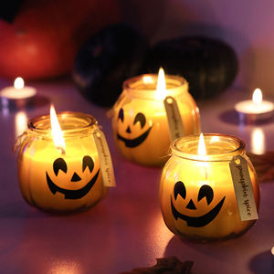 Private Label <b>Soy</b> Wax Handcrafted Essential Oil Scented <b>Candles</b>, Glass Crystal Scented <b>Candles</b> for Aromatherapy - Product Image 3