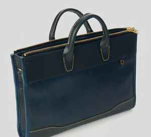 กระเป๋าเอกสารหนังแท้สไตล์วินเทจสำหรับผู้ชาย ดีไซน์หรูหรา เหมาะสำหรับใส่แล็ปท็อป ใช้ได้ทั้งทำงานและธุรกิจ - Product Image 2