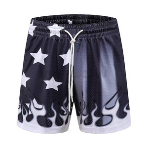 Pantalones cortos de malla de baloncesto para hombre, transpirables, cómodos, de verano, de secado rápido, con logotipo personalizado, de buena calidad - Product Image 6