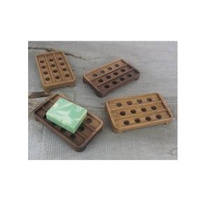 Jabonera Clásica Tradicional Premium con Diseño Antideslizante y Duradero para Baño, Porta Jabón Natural - Product Image 1