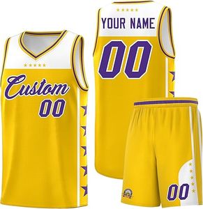 Ensemble de vêtements de basketball personnalisés pour hommes, design complet, maillot respirant en sublimation avec logo imprimé, short grande taille - Product Image 1