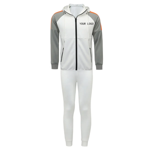 Trajes de chándal para hombre con logotipo personalizado Trajes de jogging de manga larga de 2 piezas Chaquetas activas Pantalones Traje Chándales Casuales - Product Image 1