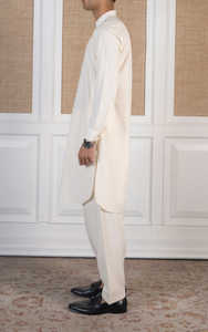 Meilleures ventes Dernières Conceptions Pakistanais Vêtements pour Hommes Couleur Blanche Shalwar Kameez Robe Tailles Personnalisées Casual Party Wear Robes Hommes - Product Image 4