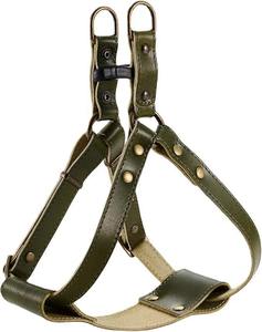 Dog <b>Harness</b> Handmade From Full Grain Leather Easy and Comfortable Walking Adjustable Safe for Your <b>Pet</b> Prevents Escapes - Product Image 4