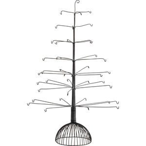 Décoration d'arbre de noël en bois rustique avec décor de vacances de Style ferme étoilé pour l'affichage de Table de bureau à domicile - Product Image 5