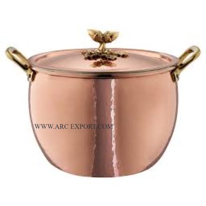 Atractivo cobre nuevo clásico calentador de alimentos ollas para servir utensilios de cocina de la mejor calidad herramientas Premium restaurante cazuela olla - Product Image 2