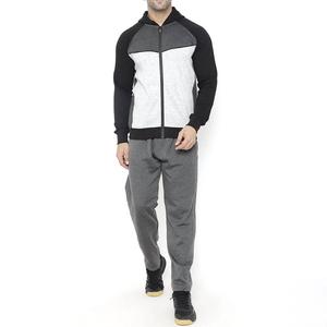 Vêtements de sport légers à fermeture éclair sur mesure survêtements en polaire pour hommes avec poche sur les manches survêtements respirants du fabricant - Product Image 6