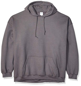 Sudadera con Capucha Gruesa Personalizada de Venta Caliente para Hombre, Estilo Informal, Teñida Lisa, con Logotipo Frontal en Tela Tejida - Product Image 6