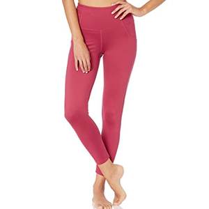 Leggings de Yoga de Cintura Alta, Color Sólido, Sin Costuras, Largos, Cintura Elástica, Spandex/Nailon, Ligeros, Ecológicos, 180g - Product Image 4
