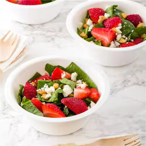 Cuencos ovalados desechables ecológicos de 29oz, cuencos de bagazo biodegradables a base de plantas personalizados de 850ml para sopa - Product Image 6