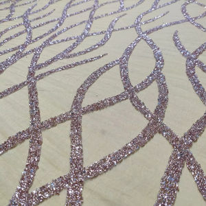 Tissu en dentelle brodée florale 3D de haute qualité, style élégant et luxueux pour embellir les vêtements et les fêtes - Product Image 5