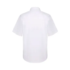 Camisa de popelina de manga corta para merchandising corporativo - Product Image 2