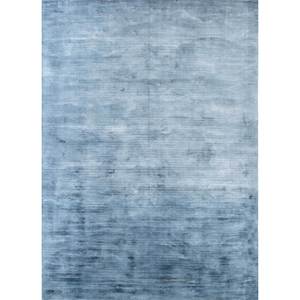 Alfombras Tejidas a Mano de Viscosa Azul Base, Modelo Phpv-20(Od) - Product Image 1
