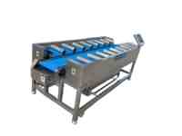 Automatische Multi-Station Band Food Fruit Durian Zeevruchten Weegschaal Combinatie Machine Leverde Kleine Fruit Sorter Lucht 250 450W