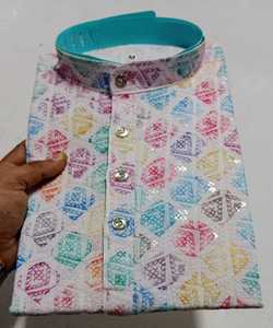 Dernier style de mariage vert Kurtapajama avec AchkanBandhgalaSherwani Design pour hommes Tissu d'hiver tendance - Product Image 1