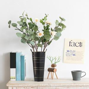 Maceta de Metal galvanizado de diseño increíble con asas para el hogar, Patio, jardín, juego de macetas decorativas de tamaño alto - Product Image 4