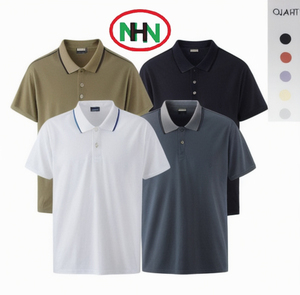 เสื้อโปโลปักลายขายส่ง เสื้อยืดคอตตอน 100% เสื้อโปโลสำหรับตีกอล์ฟ เสื้อโปโลเปล่าเรียบๆ สำหรับผู้ชาย โรงงานบังกลาเทศ - Product Image 1