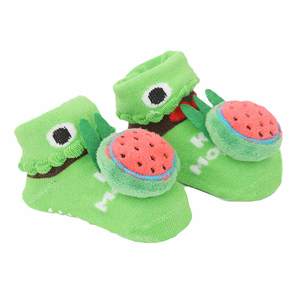 Newborn <b>Booties</b> - Green - Product Image 3