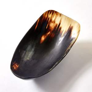 Bol en corne de buffle poli traditionnel, fait à la main, écologique, article de service pour la table à manger, la cuisine, la décoration de la maison, art ethnique - Product Image 5