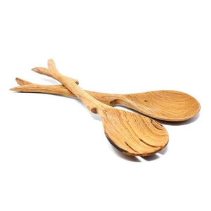 Ensemble de couverts en bois de teck de qualité supérieure dans des tailles personnalisées cuillères finies naturelles pour accessoire de cuisine de salle à manger de mariage - Product Image 2