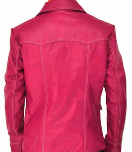Nouvel arrivage de vêtements d'extérieur légers Vestes en cuir pour femmes coupe-vent Vêtements Mode personnalisée Veste en cuir populaire pour femmes - Product Image 6