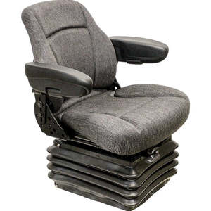 12v Heavy Duty Excavator / Dump Truck Seat w/ Air Suspension - Product Image 6